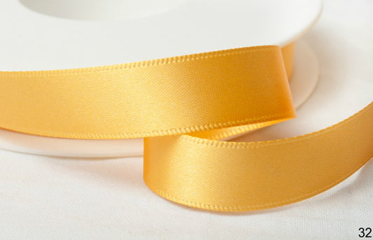 Honey Golden Yellow Shindo Satin Ribbon 12100 032