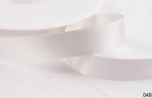 Ivory Shindo Satin Ribbon 12100 048