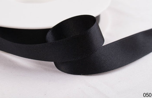 Black Shindo Satin Ribbon 12100 050