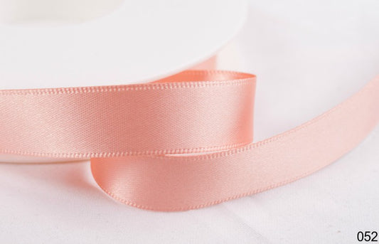 Peach Pale Apricot Shindo Satin Ribbon 12100 052