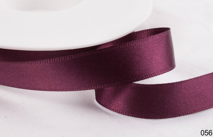 Dark Raspberry Shindo Satin Ribbon 12100 056