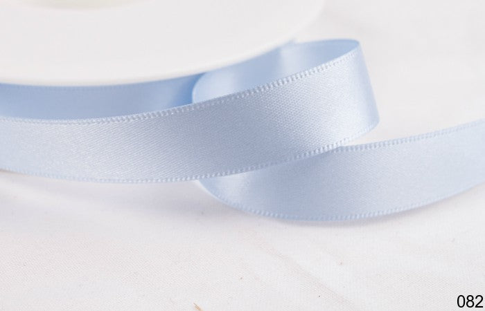 Powder Pale Blue Shindo Satin Ribbon 12100 082