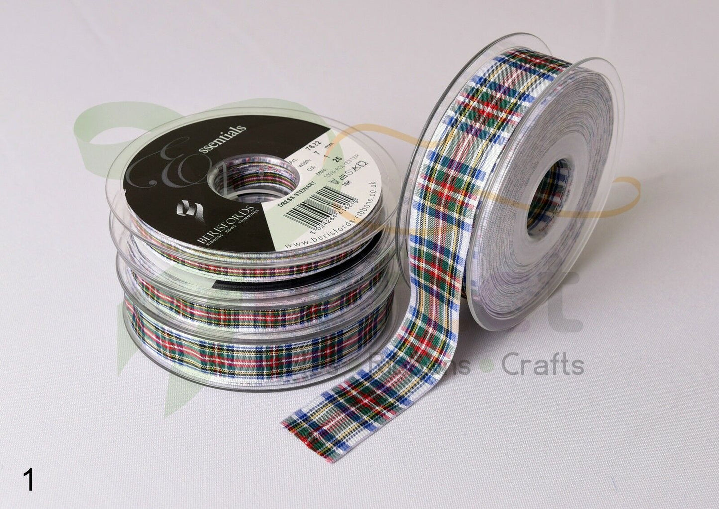 1 Dress Stewart Berisfords Tartan Ribbon