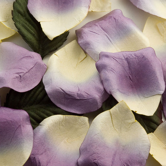 100 Lilac Paper Rose Petals