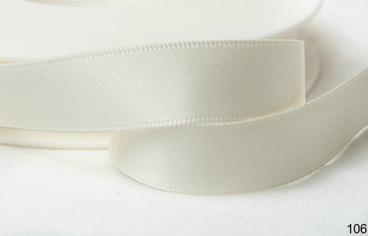 Cream Shindo Satin Ribbon 12100 106