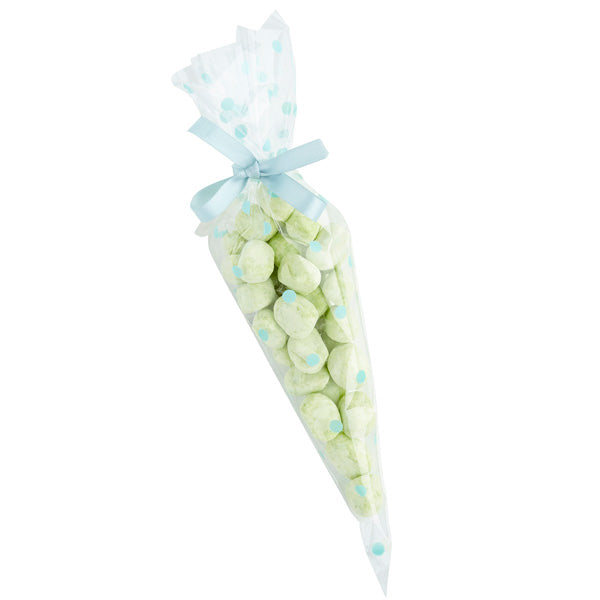 10 Sweet Cones with Ribbon - Unisex