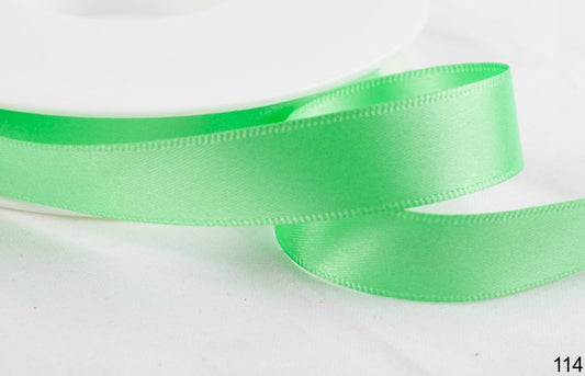 Apple Green Shindo Satin Ribbon 12100 114