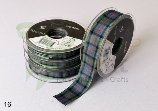 16 Flower of Scotland Berisfords Tartan Ribbon