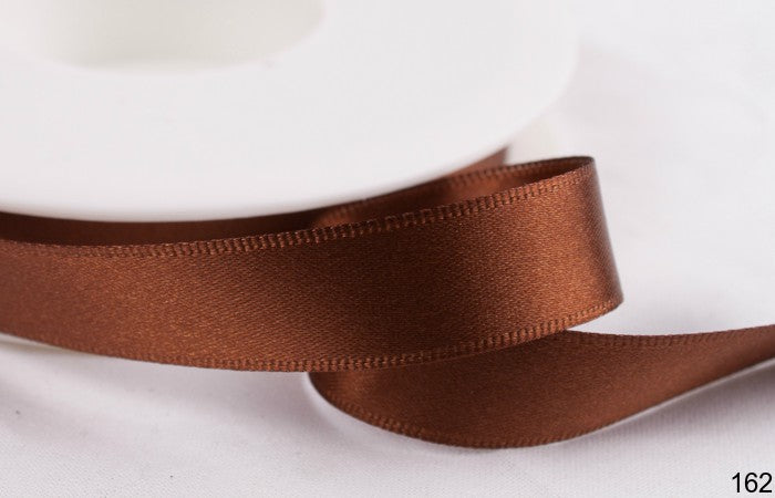Chocolate Brown Shindo Satin Ribbon 12100 162