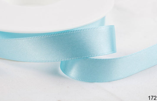 Aqua Blue Shindo Satin Ribbon 12100 172