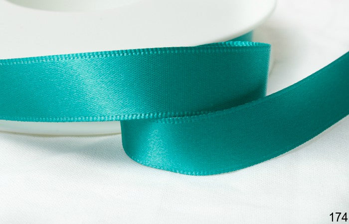 Teal Green Shindo Satin Ribbon 12100 174