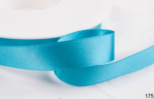 Turquoise Teal Blue Shindo Satin Ribbon 12100 175