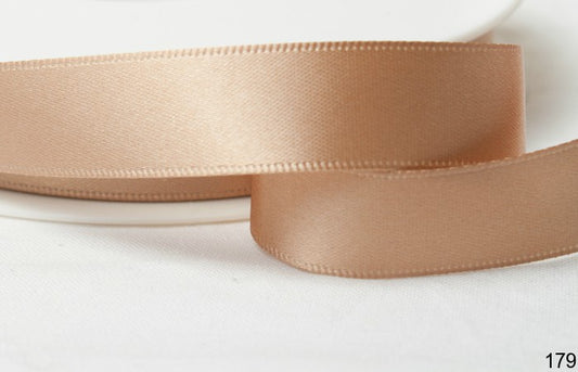 Caramel Cappuccino Shindo Satin Ribbon 12100 179