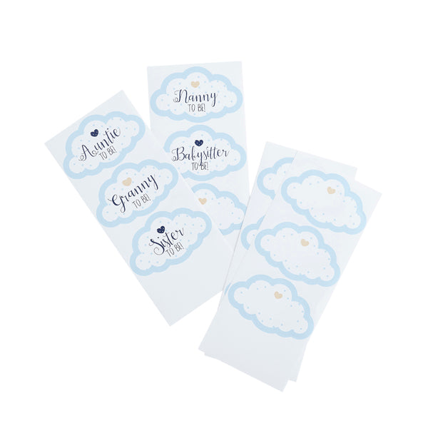 18 Guest Stickers - Boy