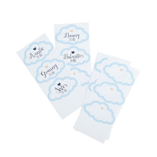 18 Guest Stickers - Boy