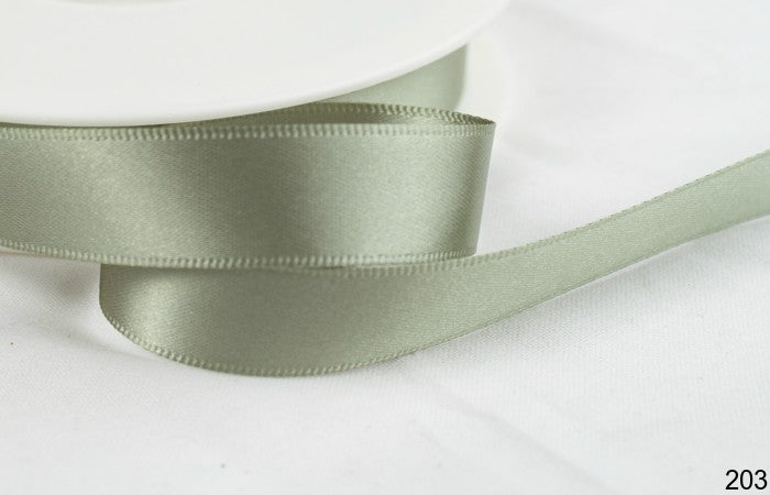 Sage Green Shindo Satin Ribbon 12100 203