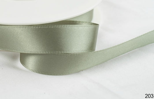 Sage Green Shindo Satin Ribbon 12100 203