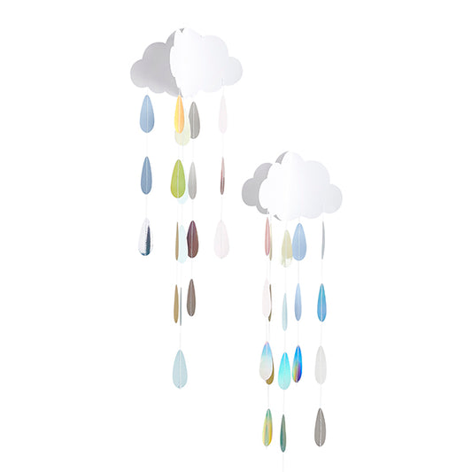 2 Cloud Hanging Garlands - Unisex