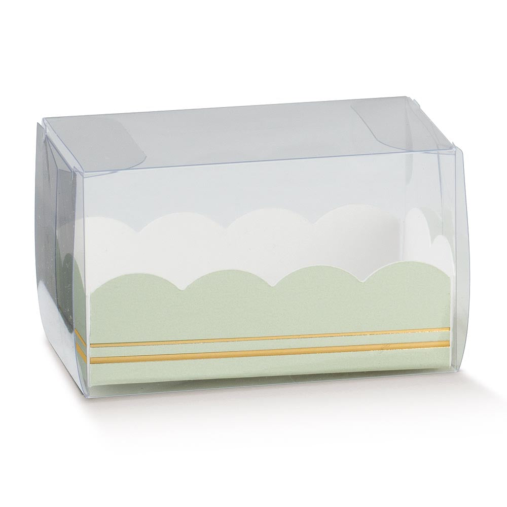 Green Insert Macaroon Box 80x50x50