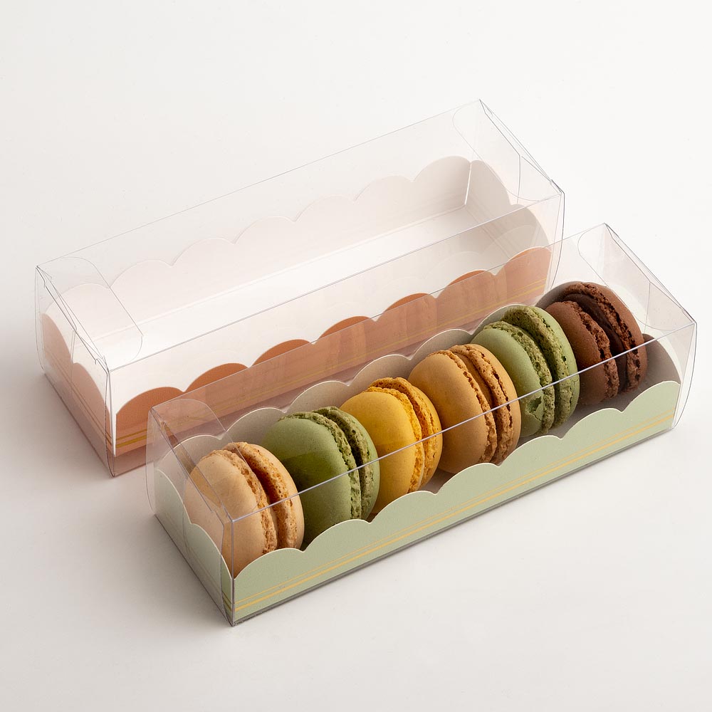 GREEN Insert Macaroon Box 190x50x50