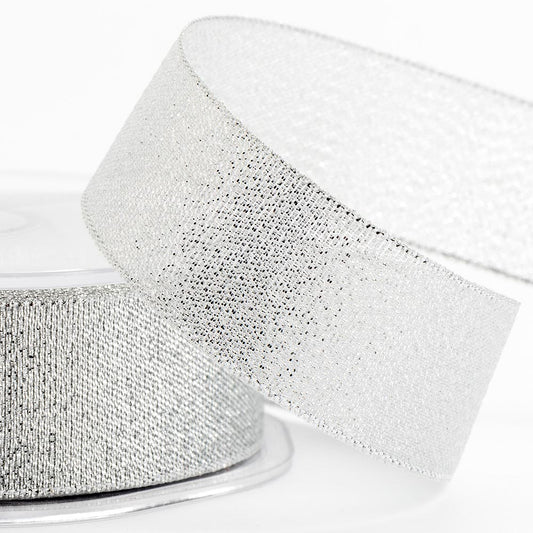 Silver Lurex Ribbon