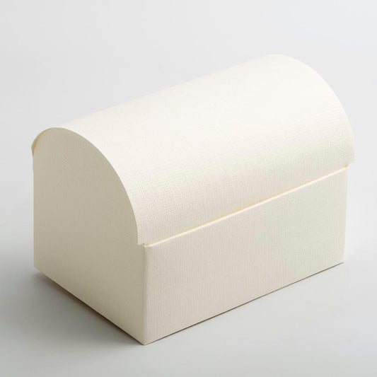Antique White Silk Cofanetto
