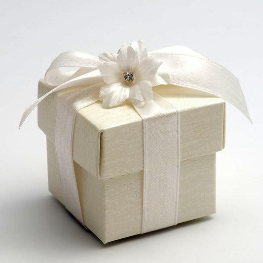 Ardesia Ivory Box and Lid 50x50x50mm