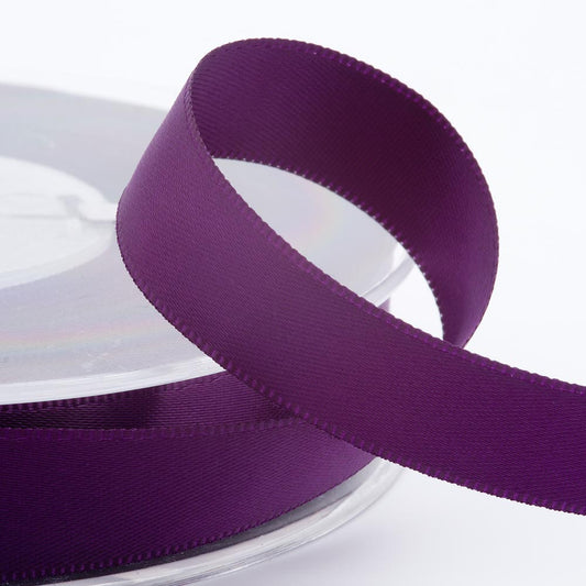 Aubergine Satin Ribbon