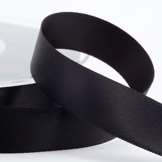 Black Satin Ribbon