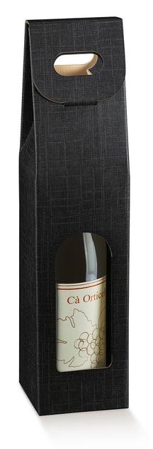 Black Silk 1 Bottle Wine Box