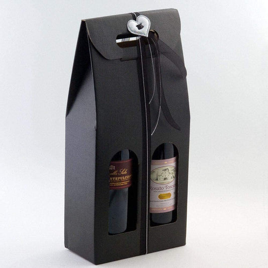 Black Silk 2 Bottle Wine Box