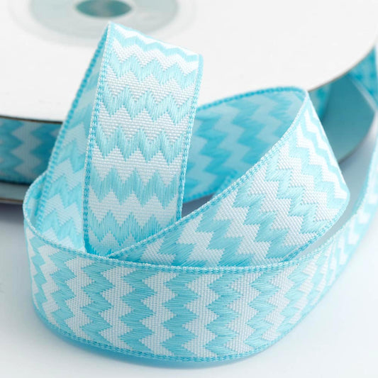 Blue Chevron Ribbon