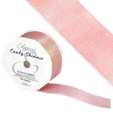 Blush Candy Shimmer Ribbon No.80 - Perfect Tables