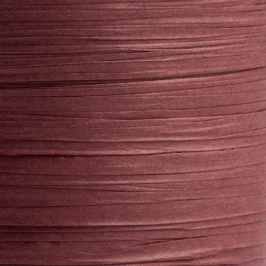 Bordeaux Paper Raffia Ribbon