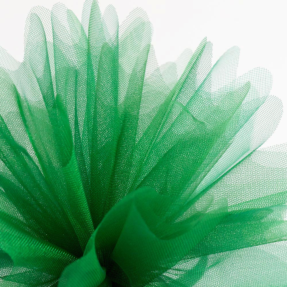 Bottle Green Cristal Tulle Peaked Edge Organza Tulles Pack of 50