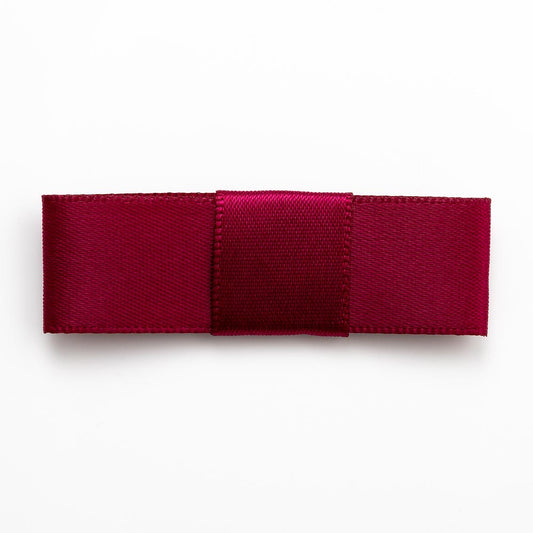 Burgundy 5cm Dior Satin Bows - Self Adhesive