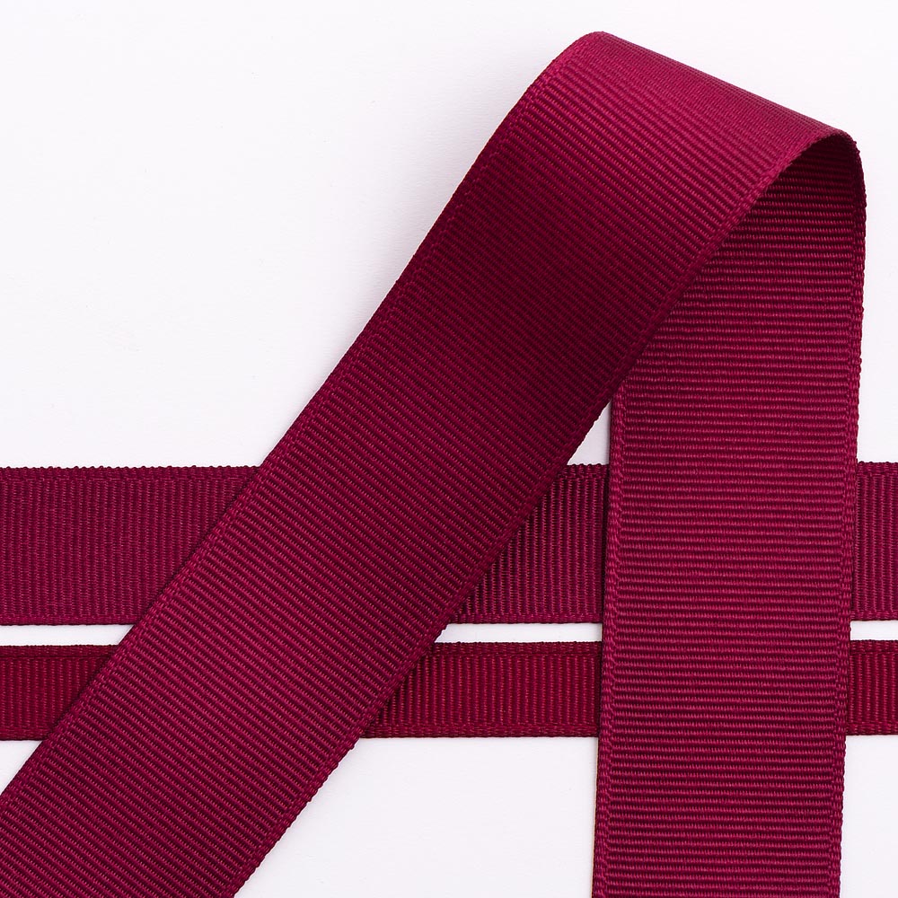 Burgundy Grosgrain Ribbon