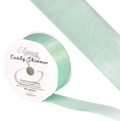 Caribbean Blue Candy Shimmer Ribbon No.101