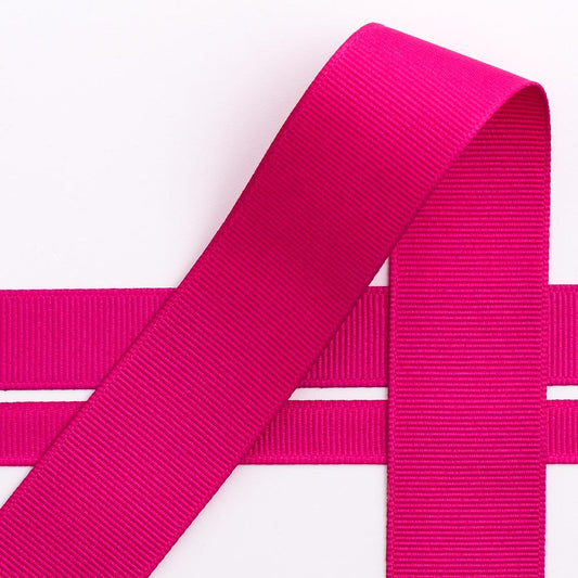 Cerise Grosgrain Ribbon