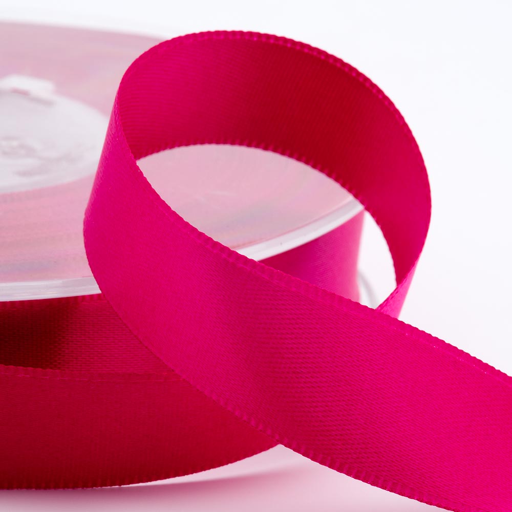 Cerise Satin Ribbon