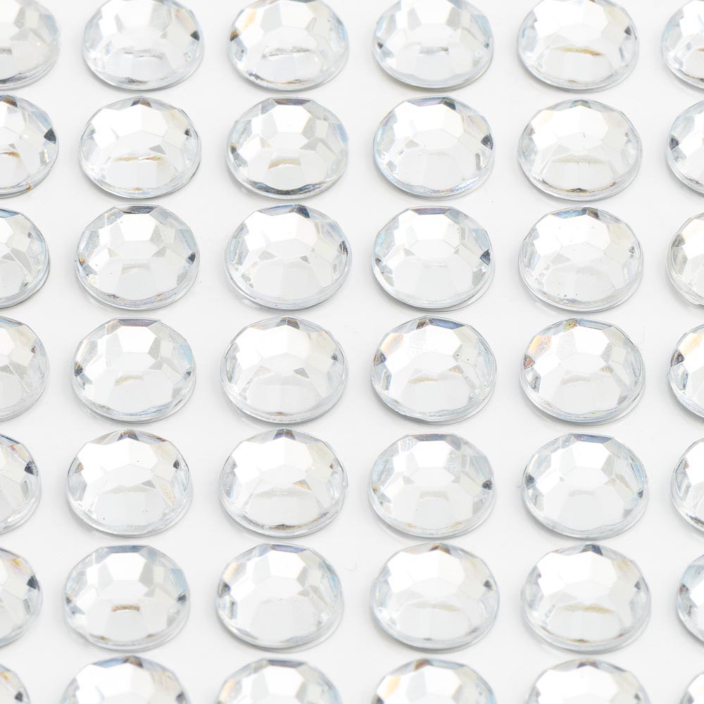 Clear Self Adhesive Diamantes
