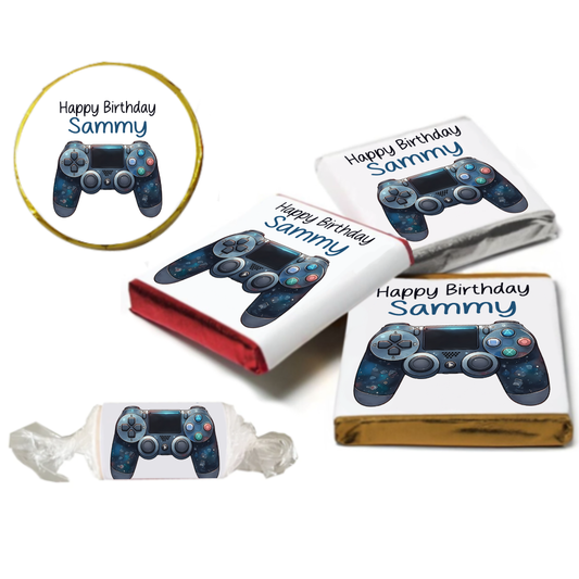 Personalised Gaming Controller Chocolate Neapolitan Sweets