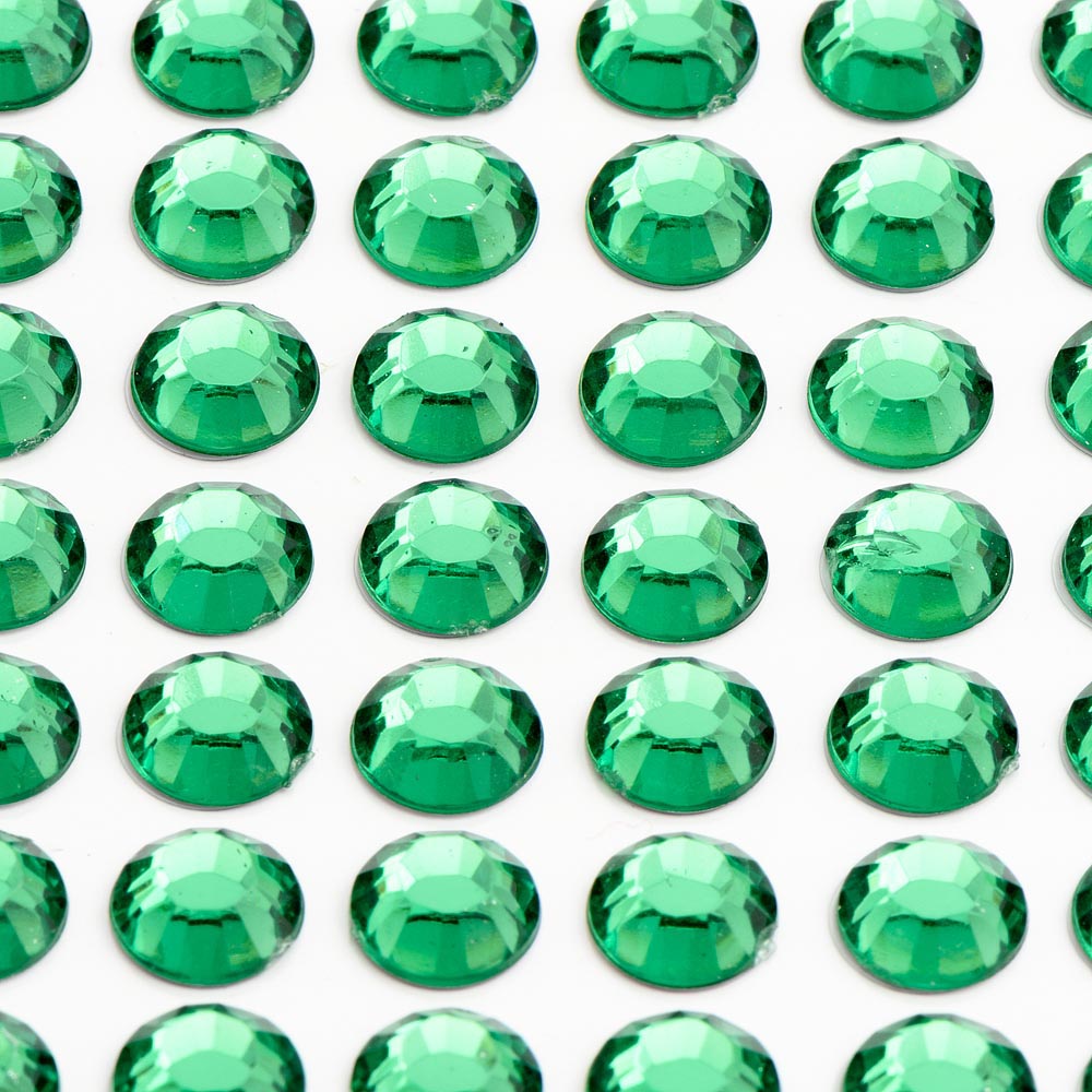 Emerald Self Adhesive Diamantes