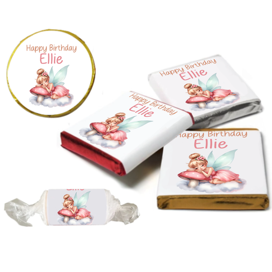 Personalised Fairy Chocolate Neapolitan Sweets