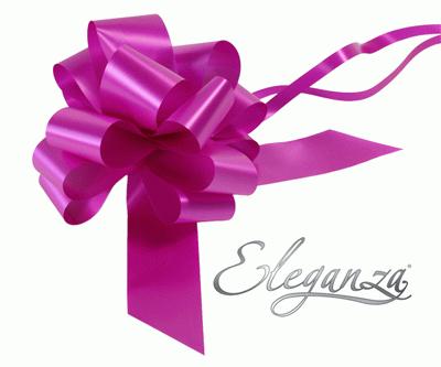 Fuchsia 50mm Poly Pullbow No.28