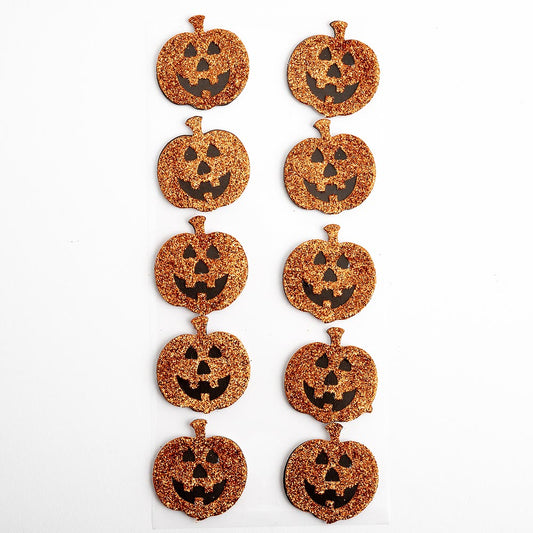 Glitter Pumpkins 10 Pack - Perfect Tables
