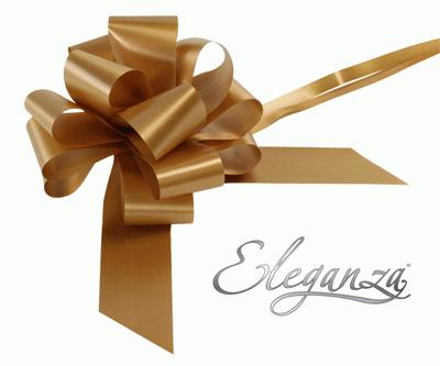 Gold 50mm Poly Pullbow No.35