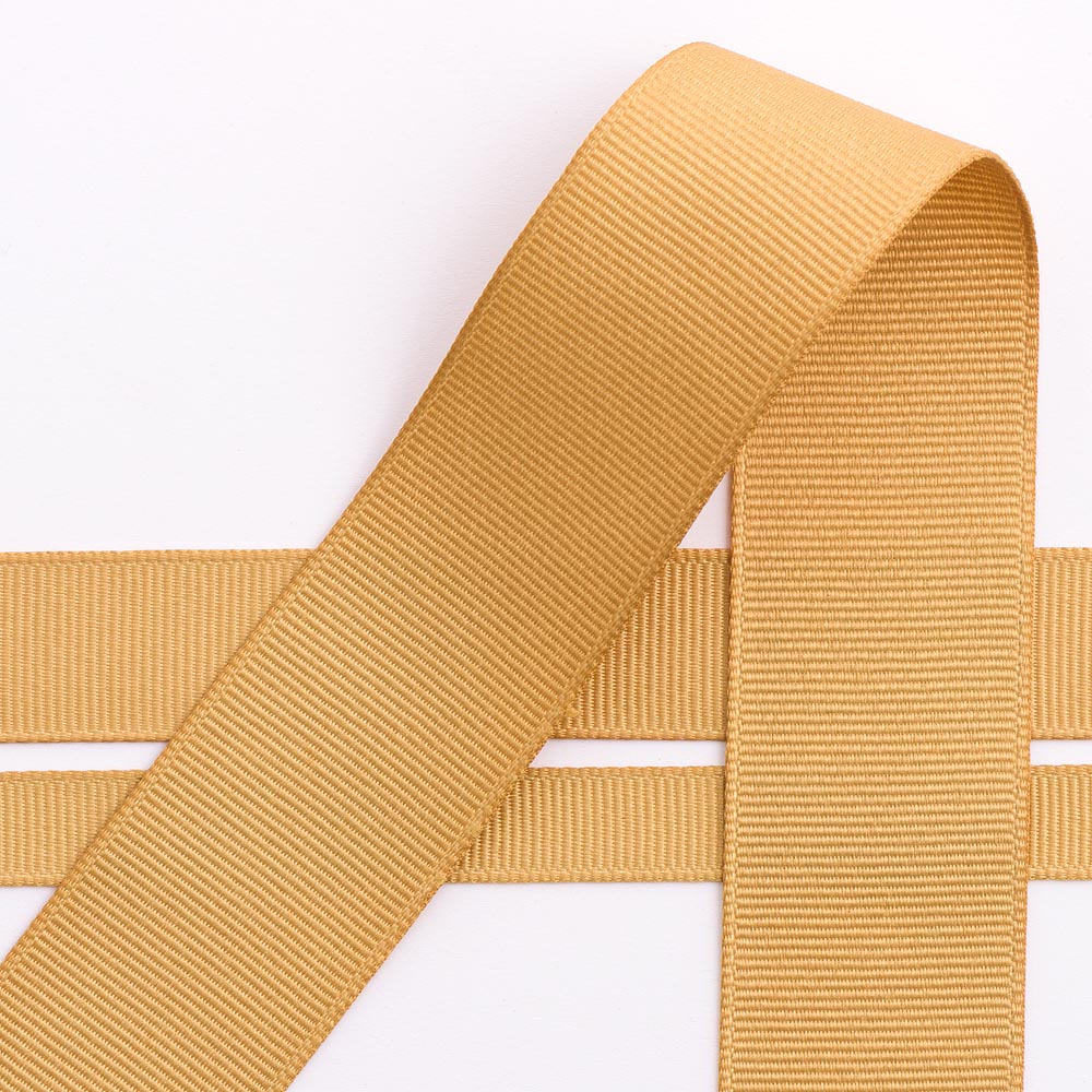 Gold Grosgrain Ribbon