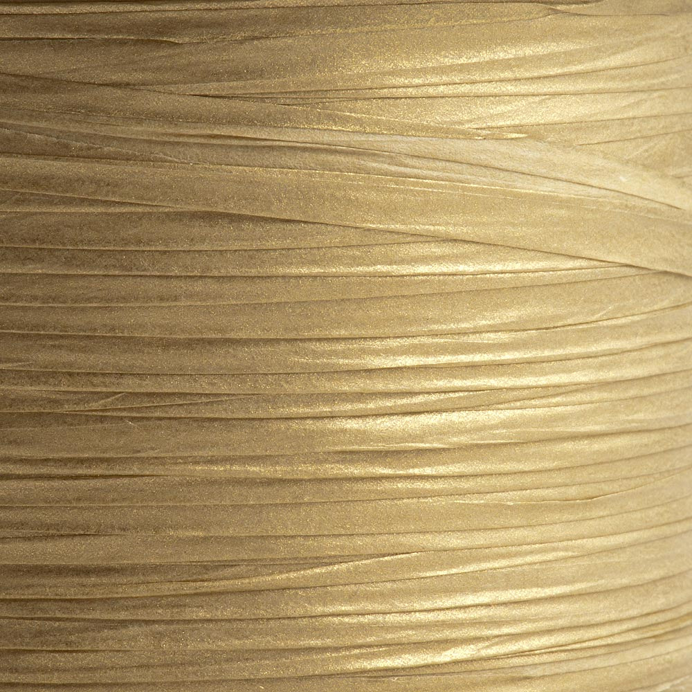 Gold Paper Raffia Ribbon