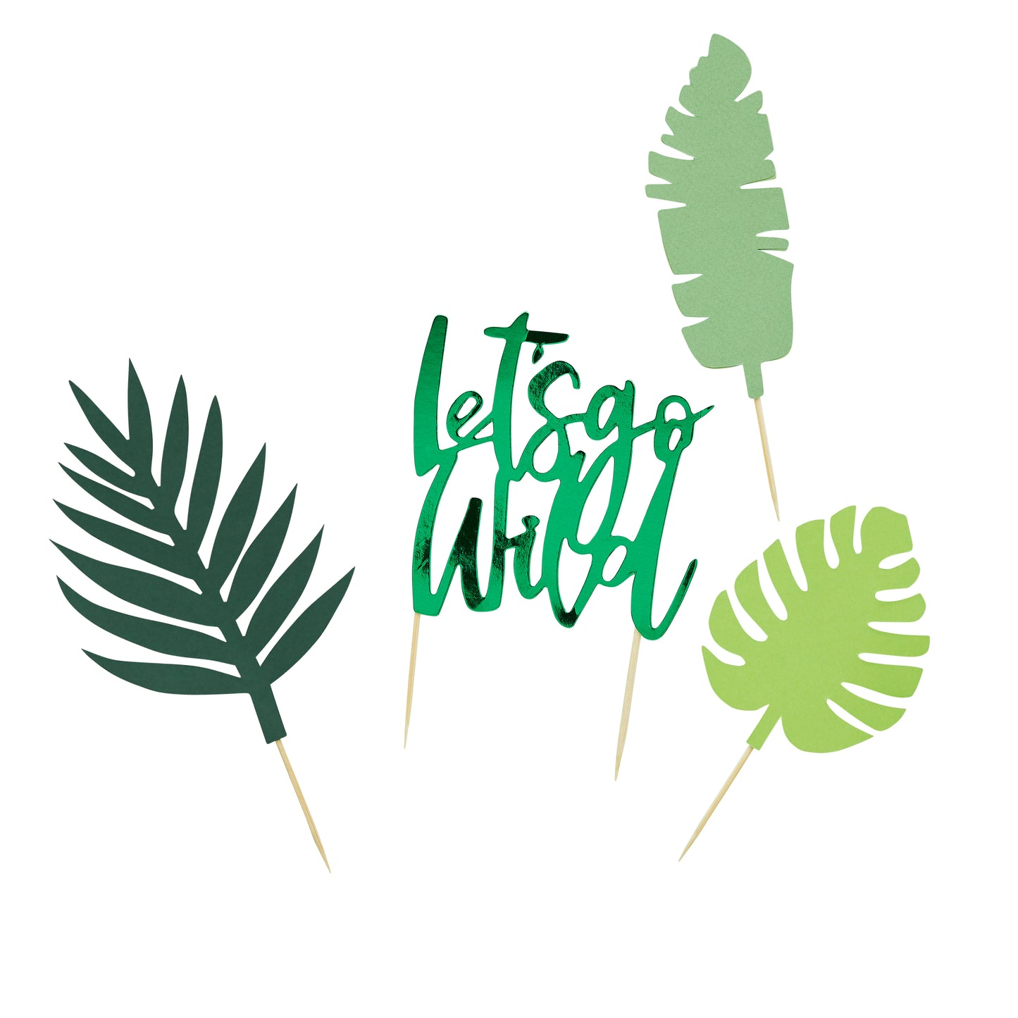 Let's Go Wild Cake Topper